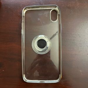 iPhone XR case with ring